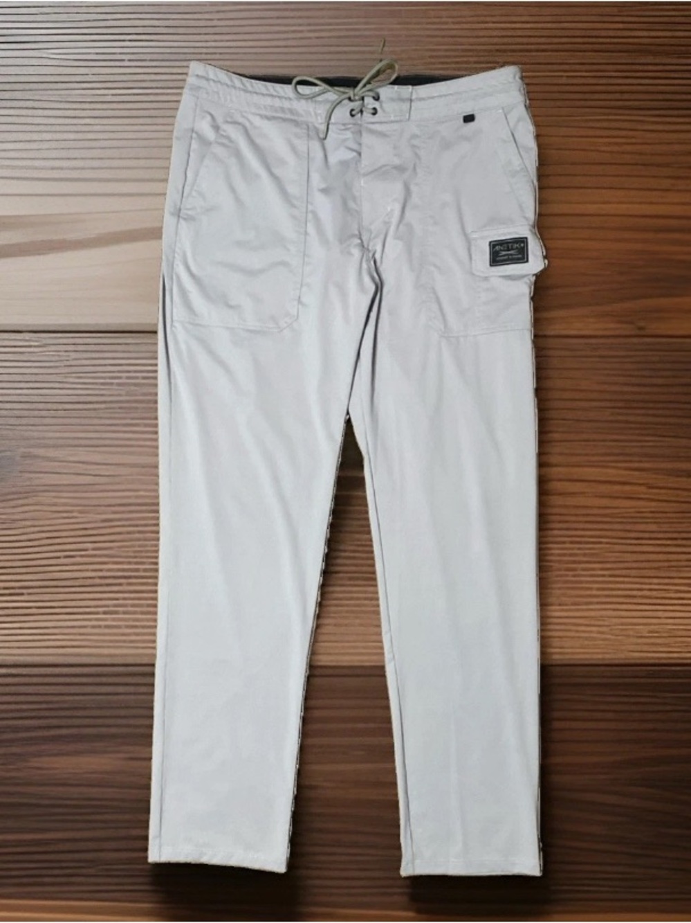 ANETIK Pants Mens Sz 34 Roam Tech Utility Jogger Outdoors Grey Hybrid $95